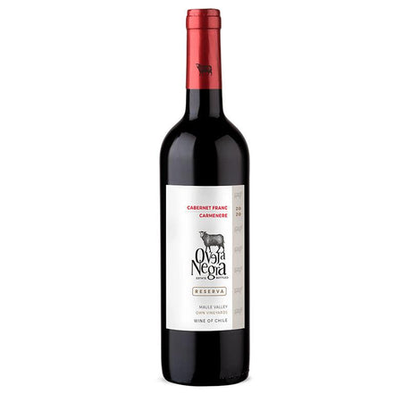 VINO TINTO OVEJA NEGRA CABERNET FRANC CAR 750ML - Vinosylicores.com