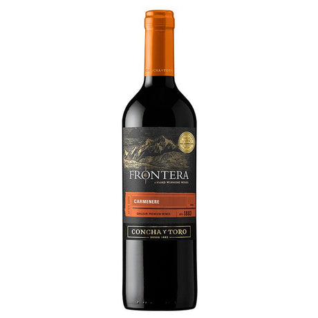 VINO TINTO FRONTERA CARMENERE 750ML - Vinosylicores.com