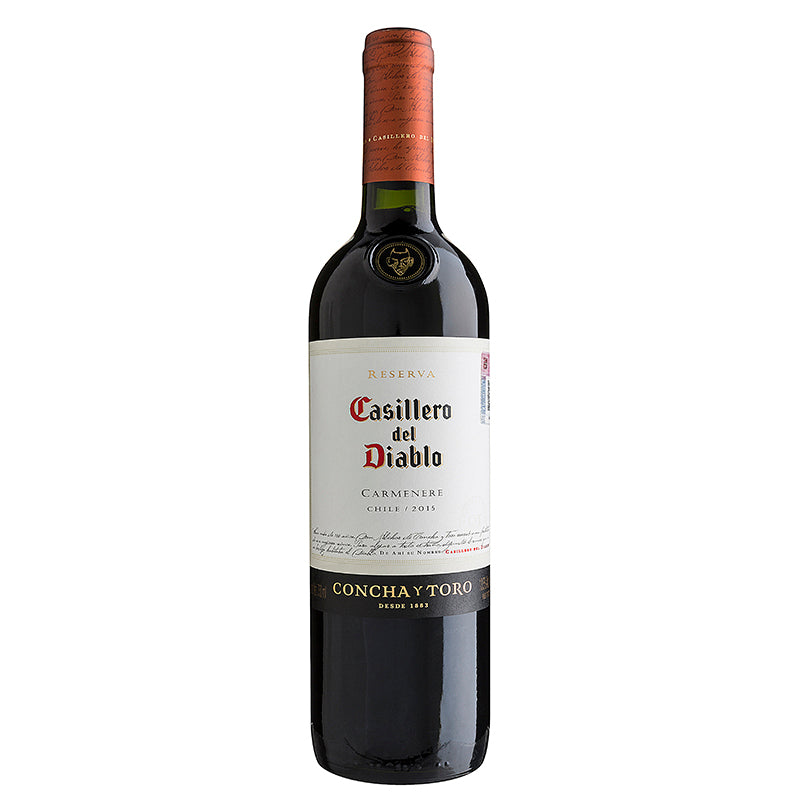 VINO TINTO CASILLERO DEL DIABLO CARMENERE 750ML