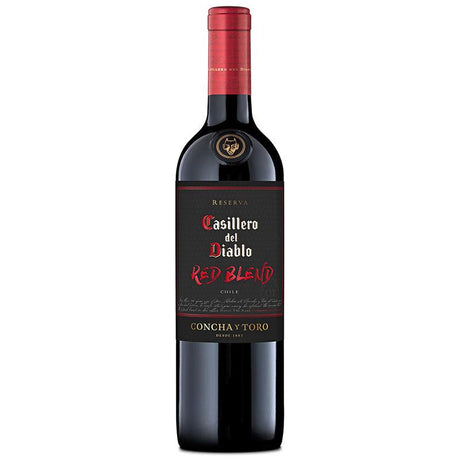 VINO TINTO CASILLERO DEL DIABLO RED BLEND RESERVA 750ML - Vinosylicores.com