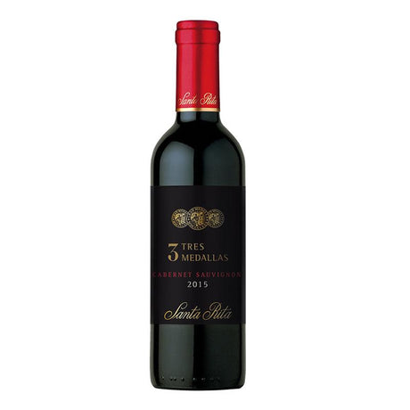 VINO TINTO SANTA RITA TRES MEDALLAS CABERNET S. 750ML - Vinosylicores.com