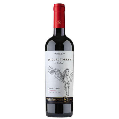 VINO TINTO ANDICA CARMENERE GRAN RVA. 750ML - Vinosylicores.com