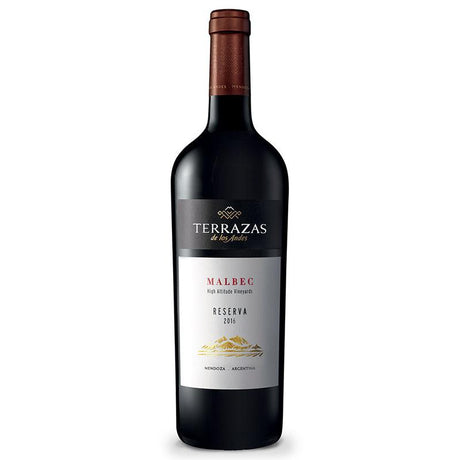 VINO TINTO TERRAZAS MALBEC RESERVA 750ML - Vinosylicores.com