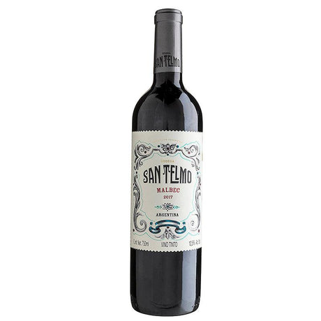VINO TINTO SAN TELMO MALBEC RESERVA 750ML - Vinosylicores.com
