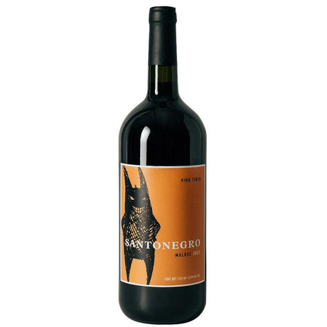 VINO TINTO SANTONEGRO MALBEC 1.125L - Vinosylicores.com