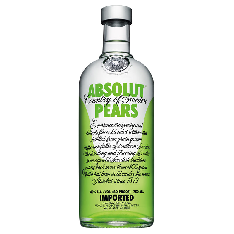 VODKA ABSOLUT PEARS 750ML