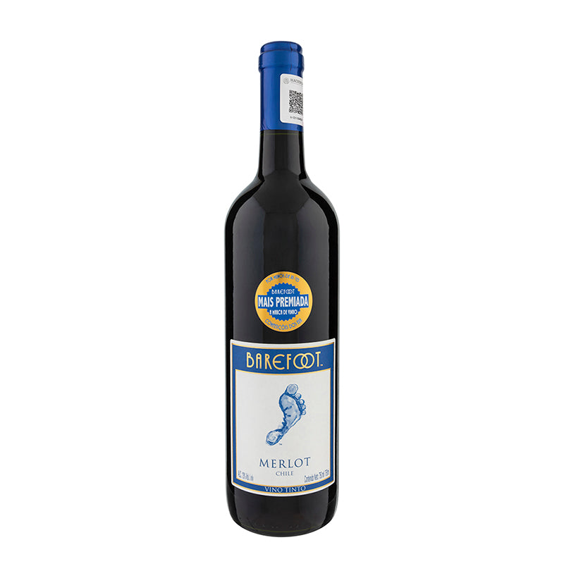 VINO TINTO BAREFOOT MERLOT 750ML