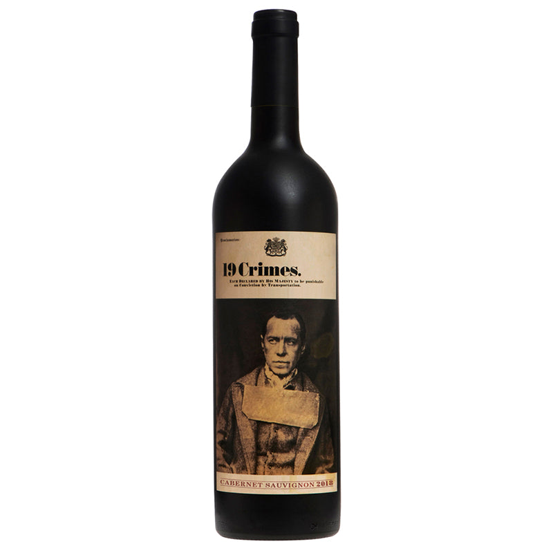 VINO TINTO19 CRIMES SEA CABERNET SAUVIGNON 750ML