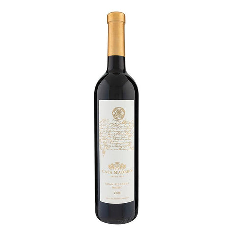 VINO TINTO CASA MADERO MALBEC GRAN RESERVA 750ML - Vinosylicores.com