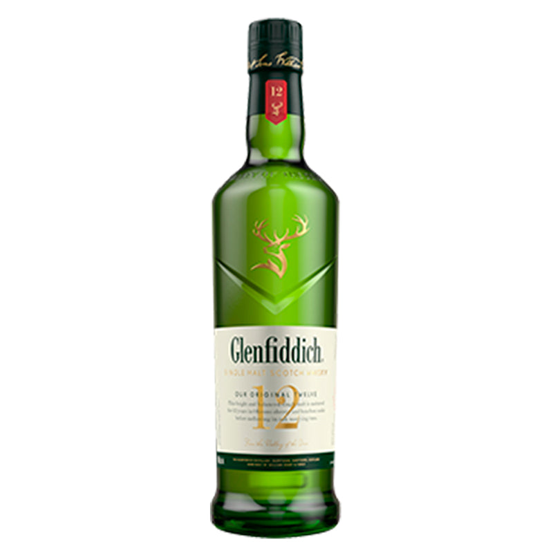 WHISKY 12 GLENFIDDICH PM SINGLE MALT 750ML