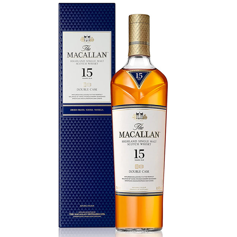 WHISKY 15 THE MACALLAN DOUBLE CASK 700ML