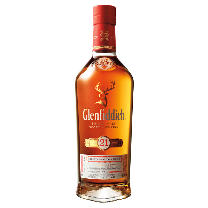 WHISKY 21 GLENFIDDICH PM SINGLE MALT 750ML