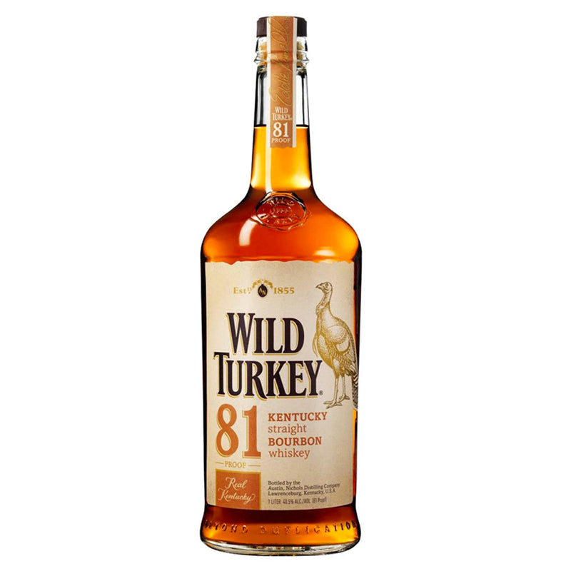 WHISKEY BOURBON WILD TURKEY 81 750ML